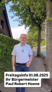 Freitagsinfo 01.08.2025
Heute in der Freitagsinfo: 
-Optimierung des Fußweges „Auf dem Bock“ durch unseren Betriebshof 
-Burgfest, KiSoWa, Treckertreff und Friseurmuseum am Wochenende 
-Influencer und Fernsehteams in Wachtendonk und Wankum 
-Veranstaltungen am Wochenende 22./23.08. 
https://youtu.be/y80lif-NMhE 
#wachtendonk #wankum #gemeindewachtendonk #bürgermeisterwawa #dorfleben #landleben #niederrhein #teampaul #freitagsinfo #paulhoene #sendungmitdermaus #moin-wawa #landjugendwachtendonk #kljbwachtendonk #lostplacecomedy